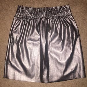 Metallic skirt never worn!